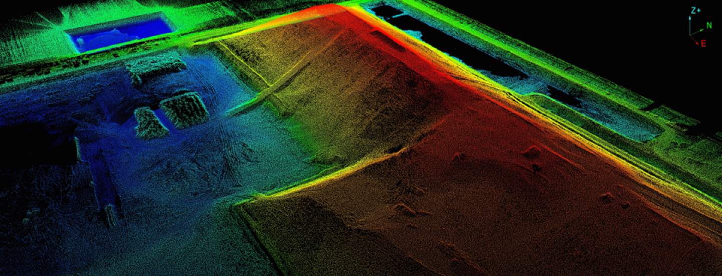 Drainage paths and terrain shaping